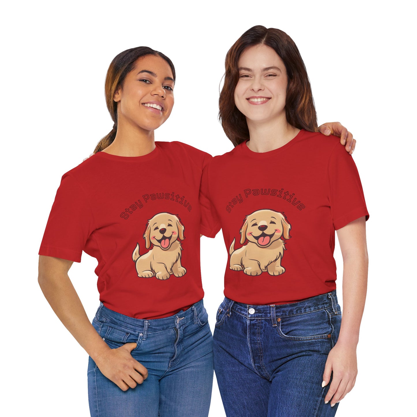 Stay Pawsitive Puppy T-Shirt