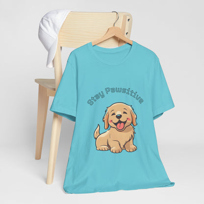Stay Pawsitive Puppy T-Shirt