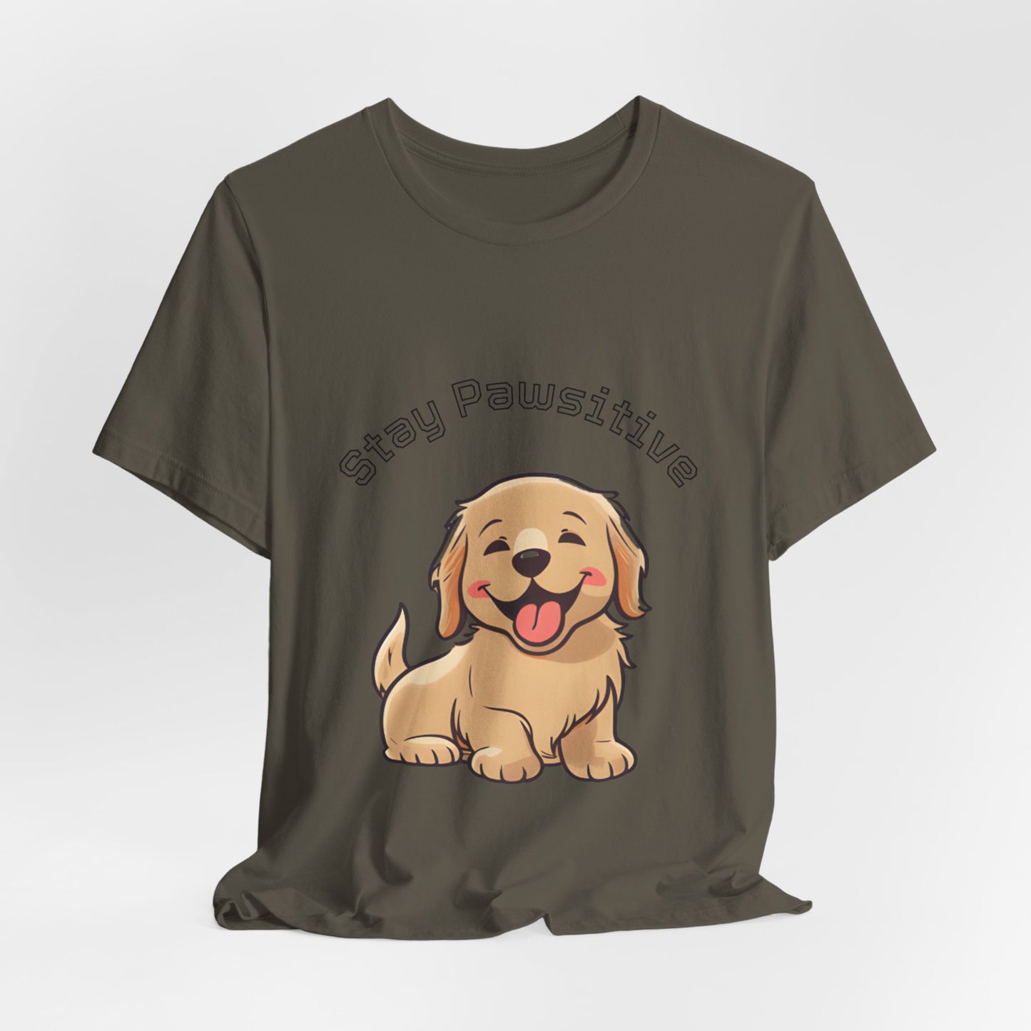 Stay Pawsitive Puppy T-Shirt