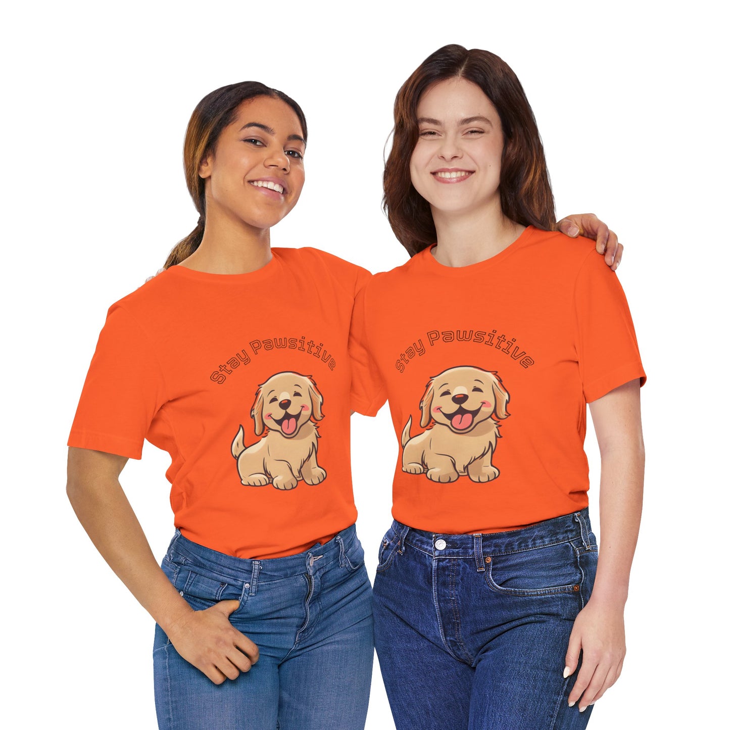 Stay Pawsitive Puppy T-Shirt
