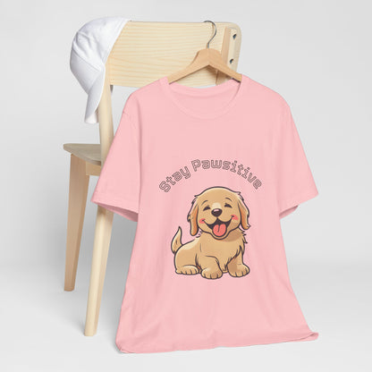 Stay Pawsitive Puppy T-Shirt