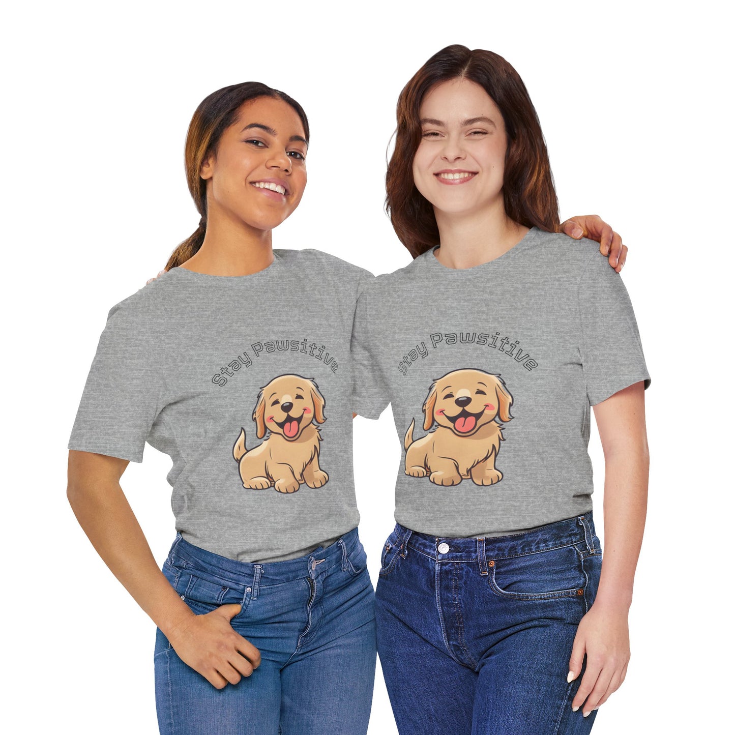 Stay Pawsitive Puppy T-Shirt