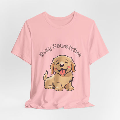 Stay Pawsitive Puppy T-Shirt