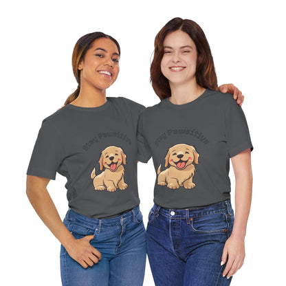 Stay Pawsitive Puppy T-Shirt