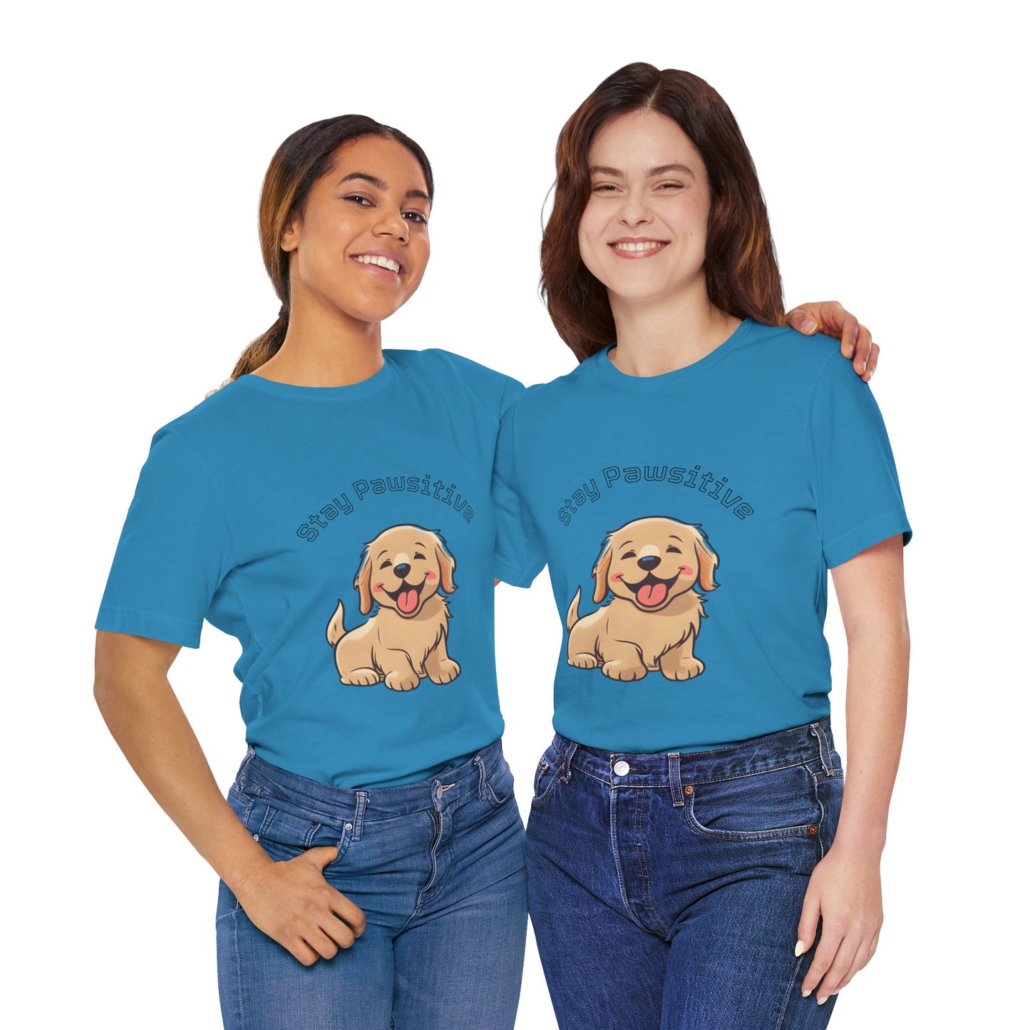 Stay Pawsitive Puppy T-Shirt