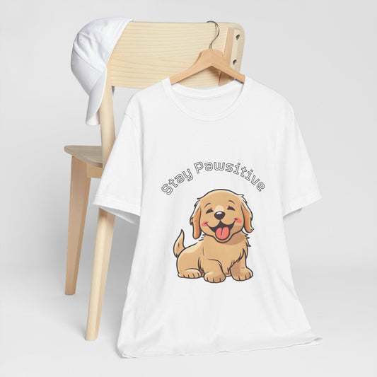Stay Pawsitive Puppy T-Shirt