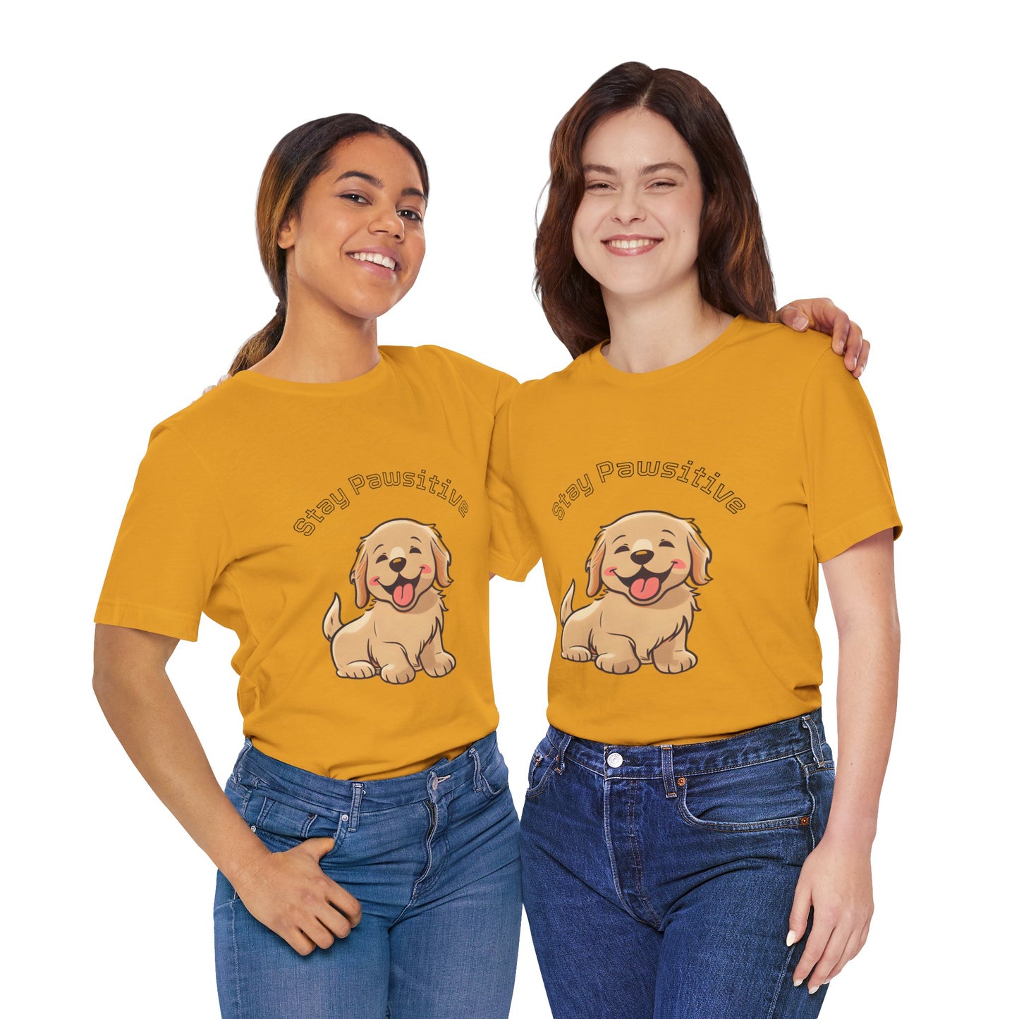 Stay Pawsitive Puppy T-Shirt