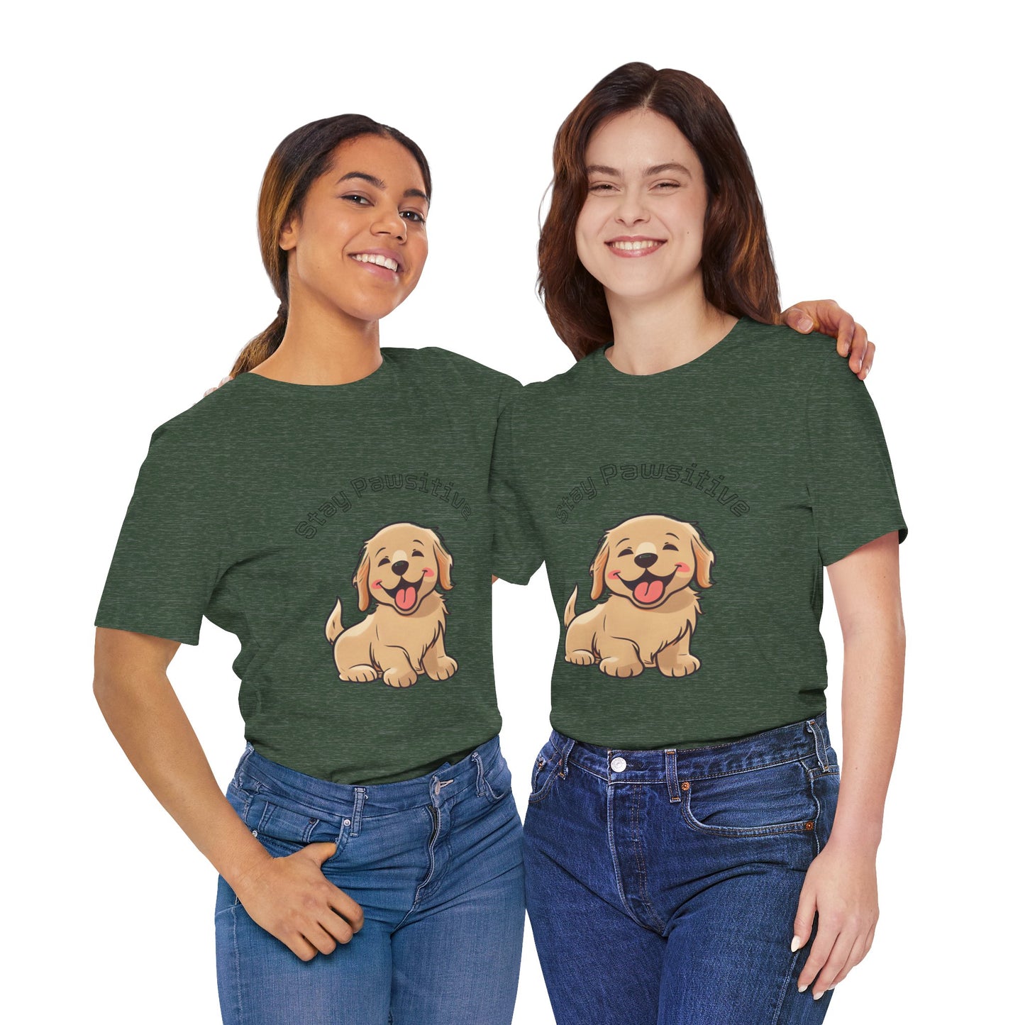Stay Pawsitive Puppy T-Shirt