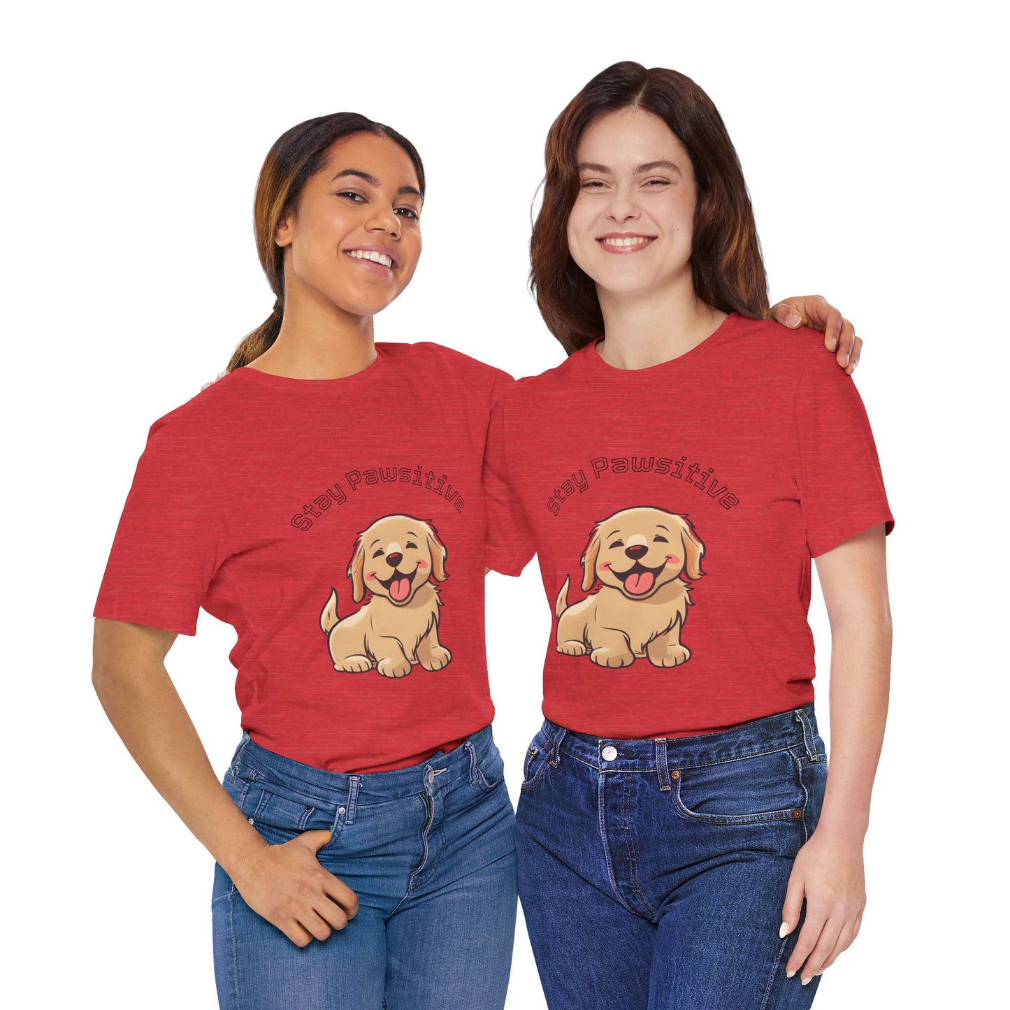 Stay Pawsitive Puppy T-Shirt