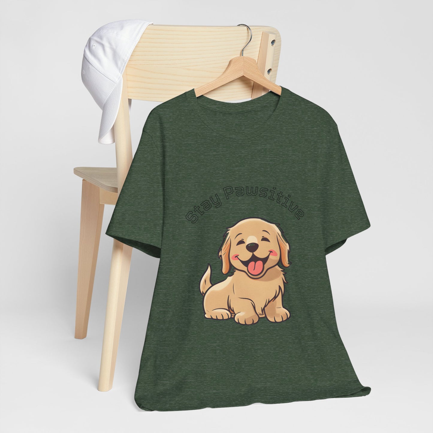 Stay Pawsitive Puppy T-Shirt