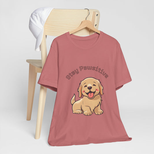 Stay Pawsitive Puppy T-Shirt