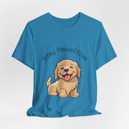 Stay Pawsitive Puppy T-Shirt