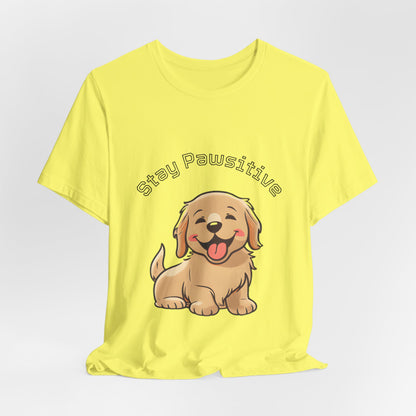Stay Pawsitive Puppy T-Shirt