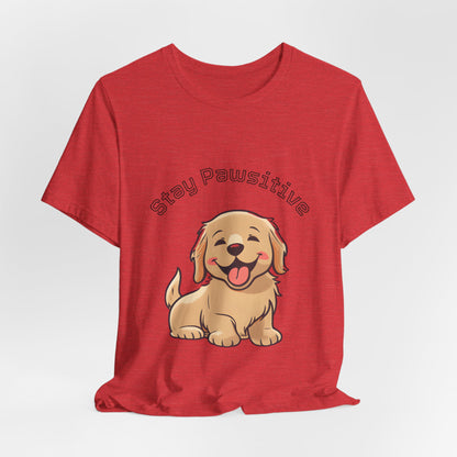 Stay Pawsitive Puppy T-Shirt