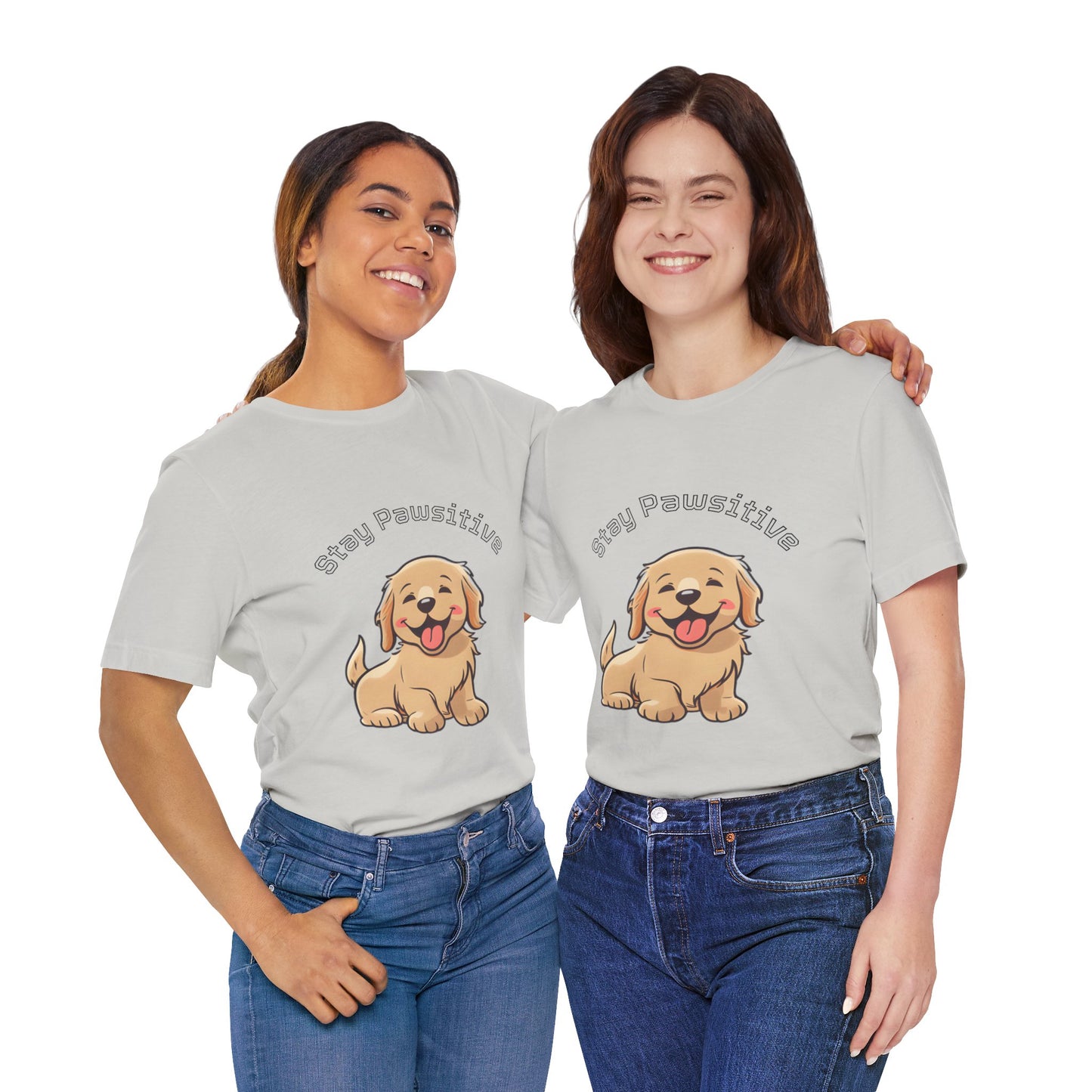 Stay Pawsitive Puppy T-Shirt