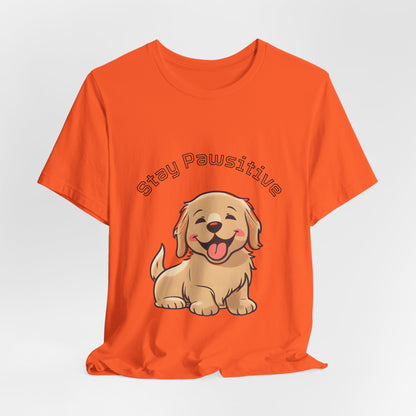 Stay Pawsitive Puppy T-Shirt