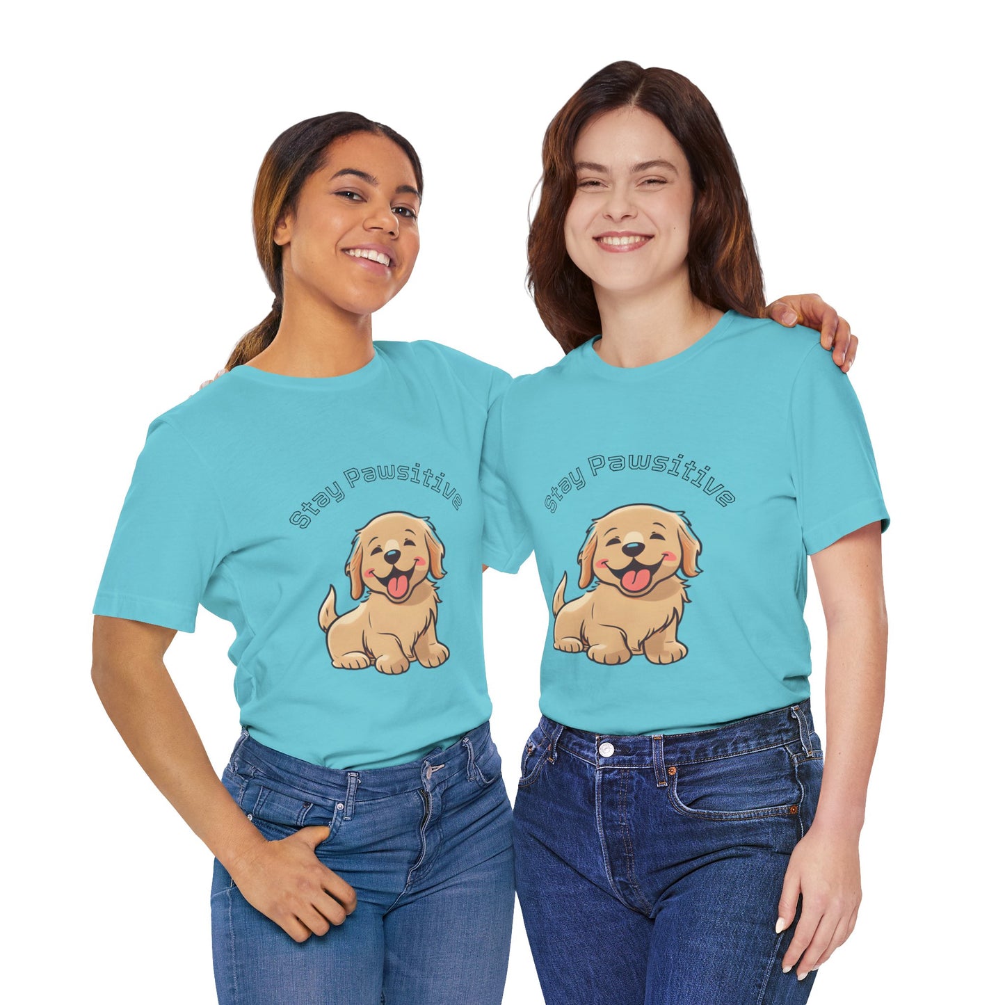 Stay Pawsitive Puppy T-Shirt
