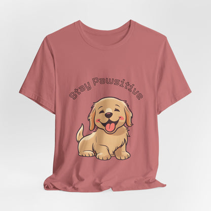 Stay Pawsitive Puppy T-Shirt