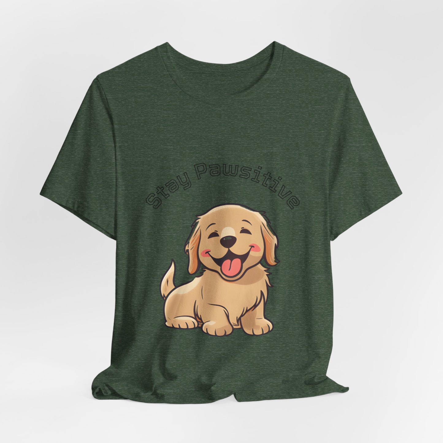 Stay Pawsitive Puppy T-Shirt
