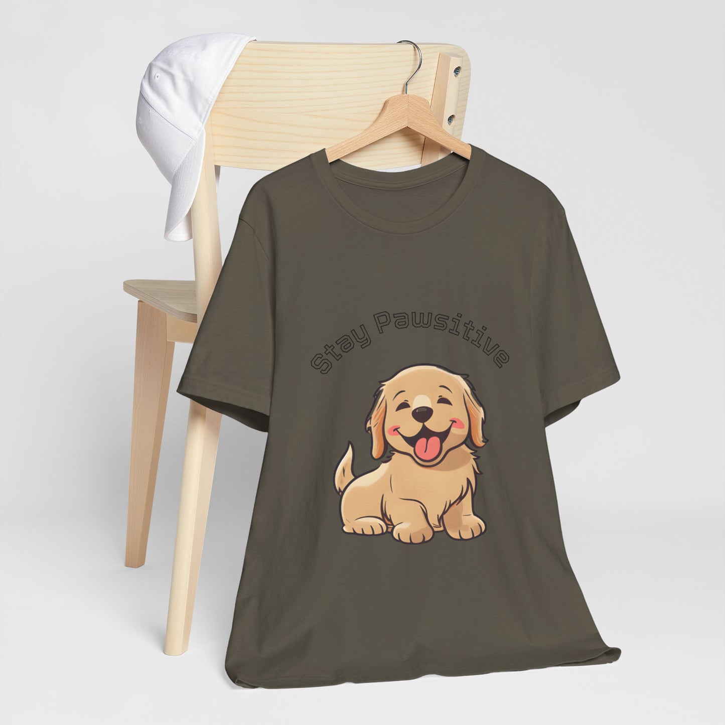 Stay Pawsitive Puppy T-Shirt