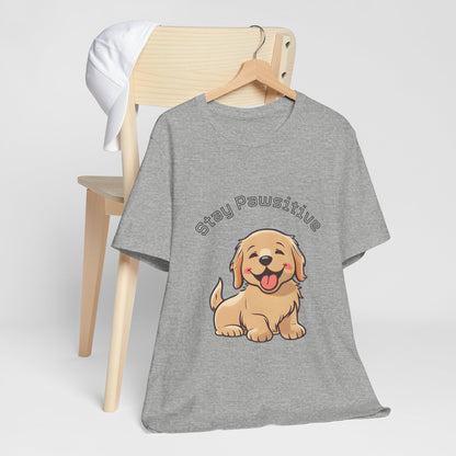 Stay Pawsitive Puppy T-Shirt