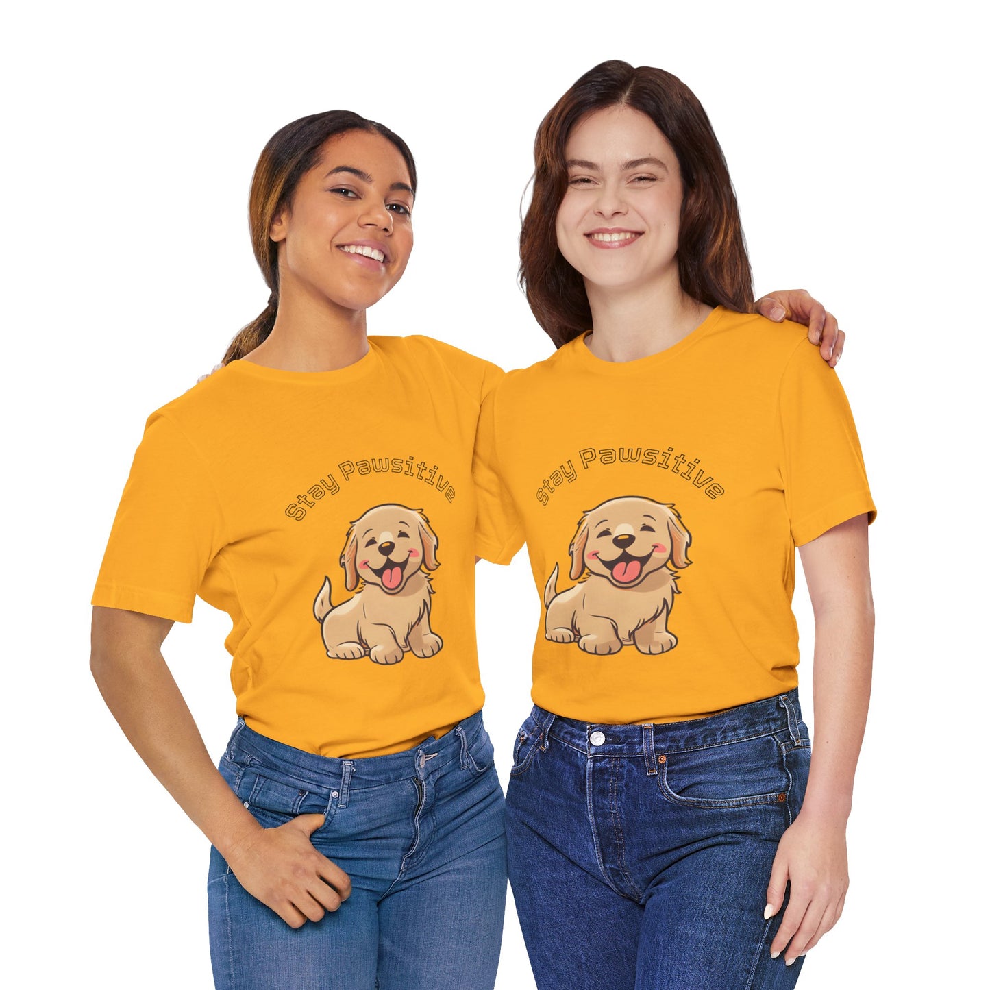 Stay Pawsitive Puppy T-Shirt